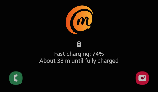Samsung Galaxy s9 plus fast charging notification