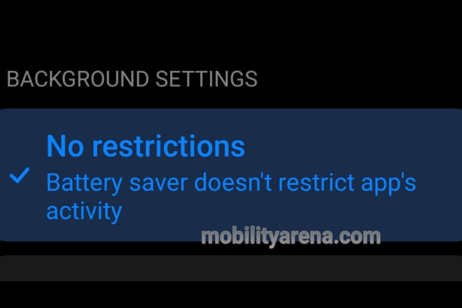 prevent MIUI from closing apps in the background