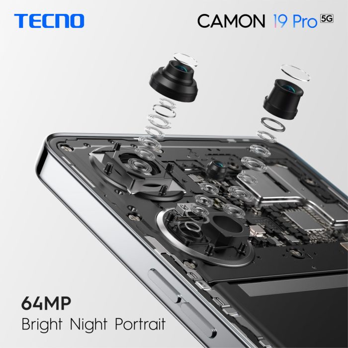 Camon 19 Pro 5G launch 64 MP camera 