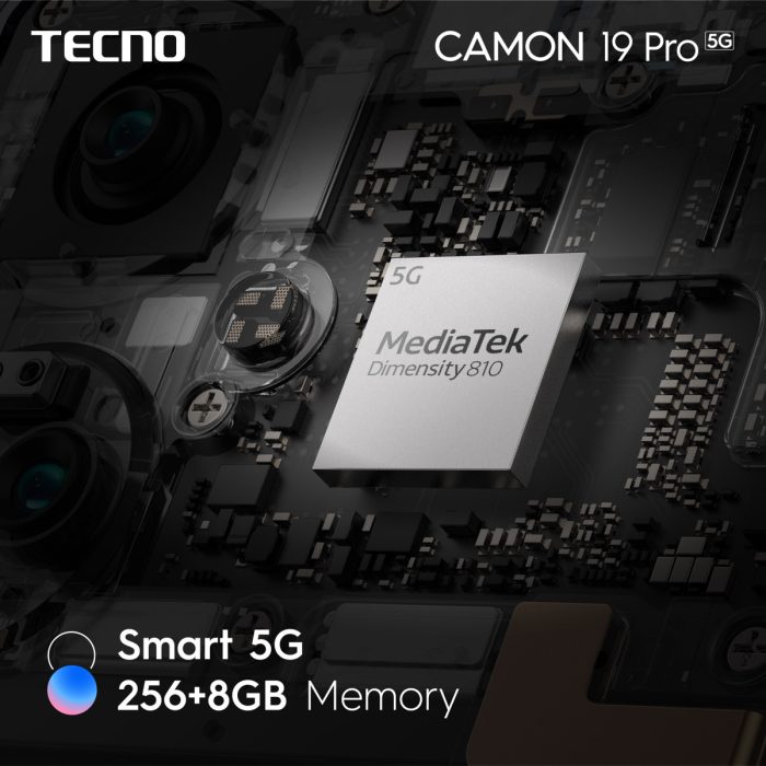 Camon 19 Pro 5G Dimensity 810 processor 