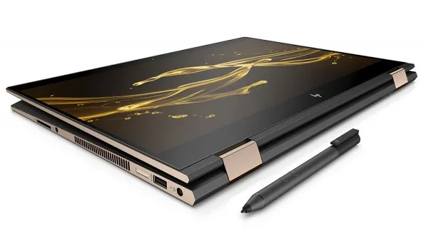 HP Spectre x360 15 2018 convertible notebook with stylus pen