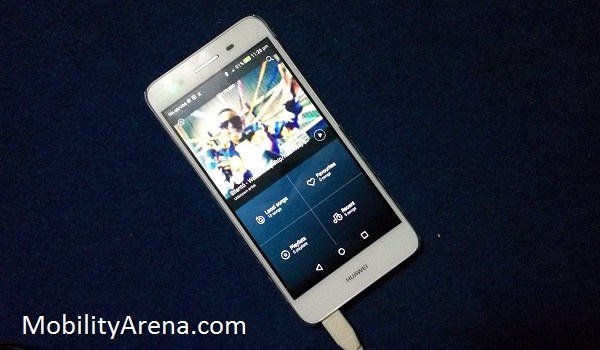 Huawei GR3 review - music app