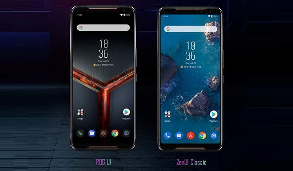 ASUS ROG Phone II with dual UI