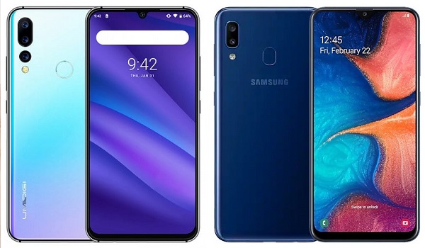 UMIDIGI A5 Pro vs Samsung Galaxy A20