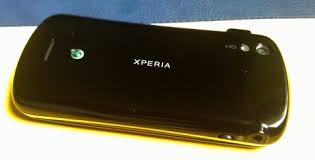 Sony Ericsson Xperia Pro Review: the backside