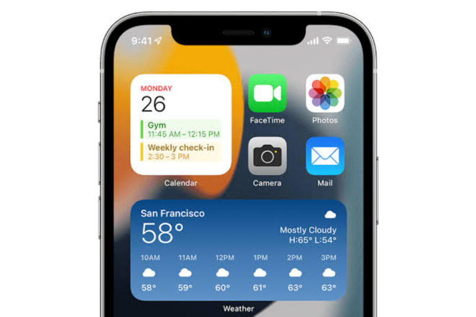 widgets on your iphone