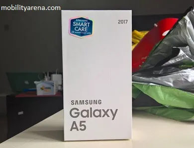 Samsung Galaxy A5 2017 Unboxing - sales pack