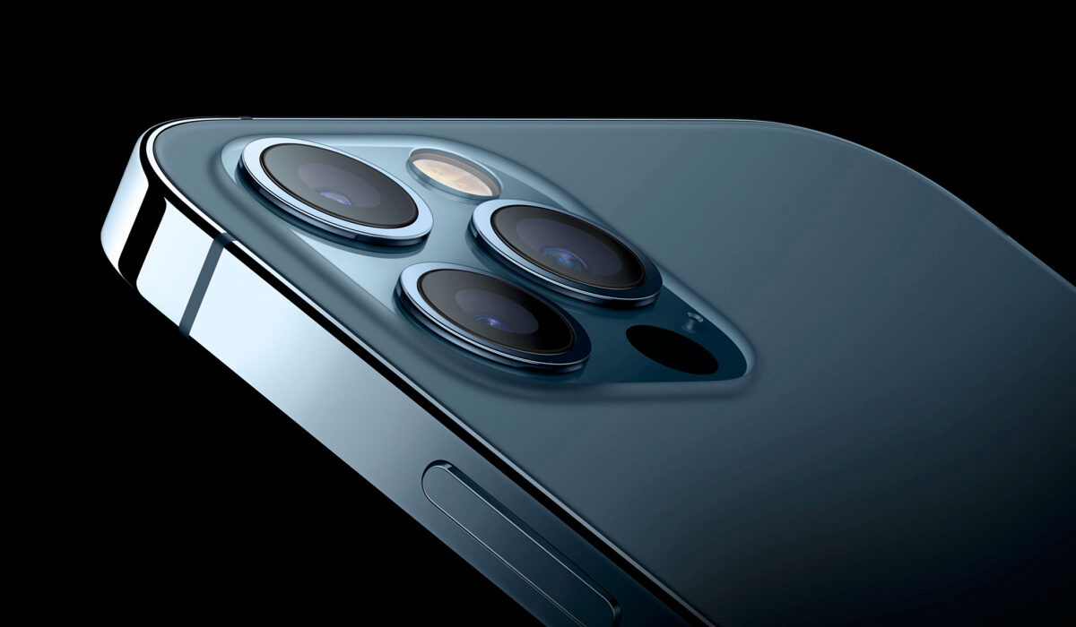 iPhone 12 Pro Max camera with sensor-shift image stabilization