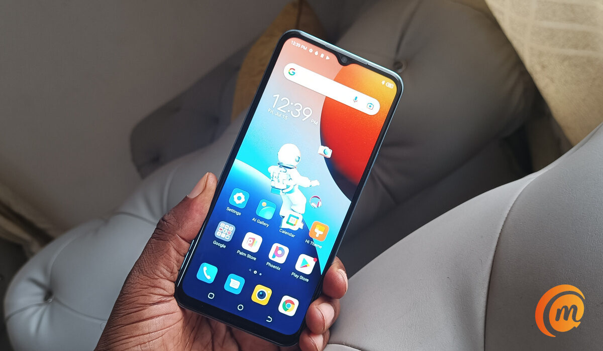TECNO Spark 9T review - phone in hand