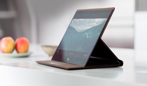 HP Spectre Folio 13 has a leather exterior 