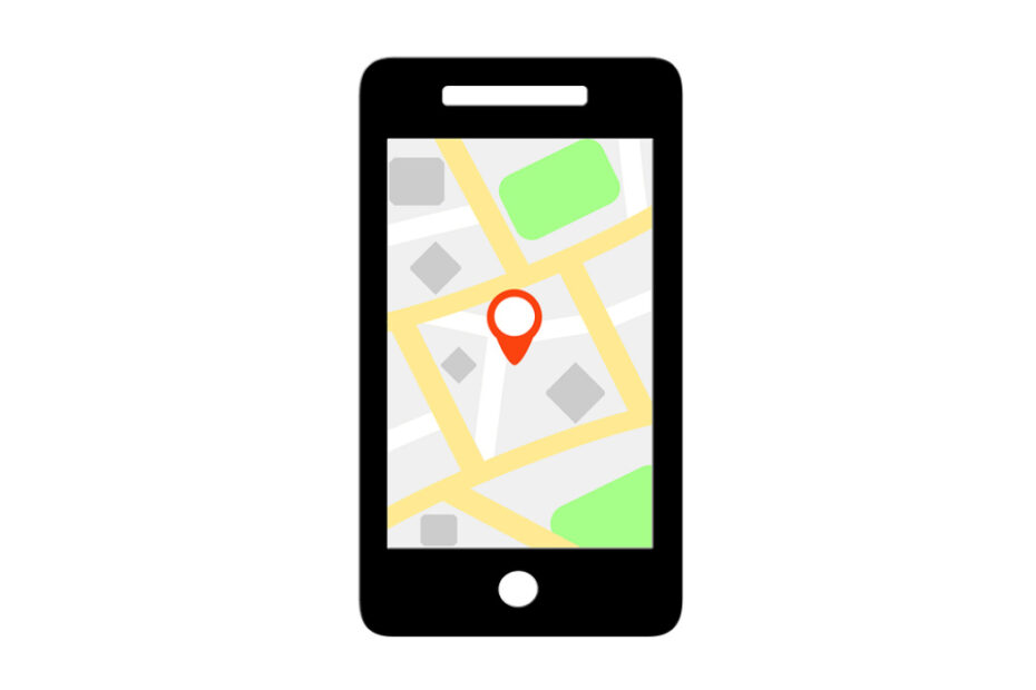 Phone tracking GPS location