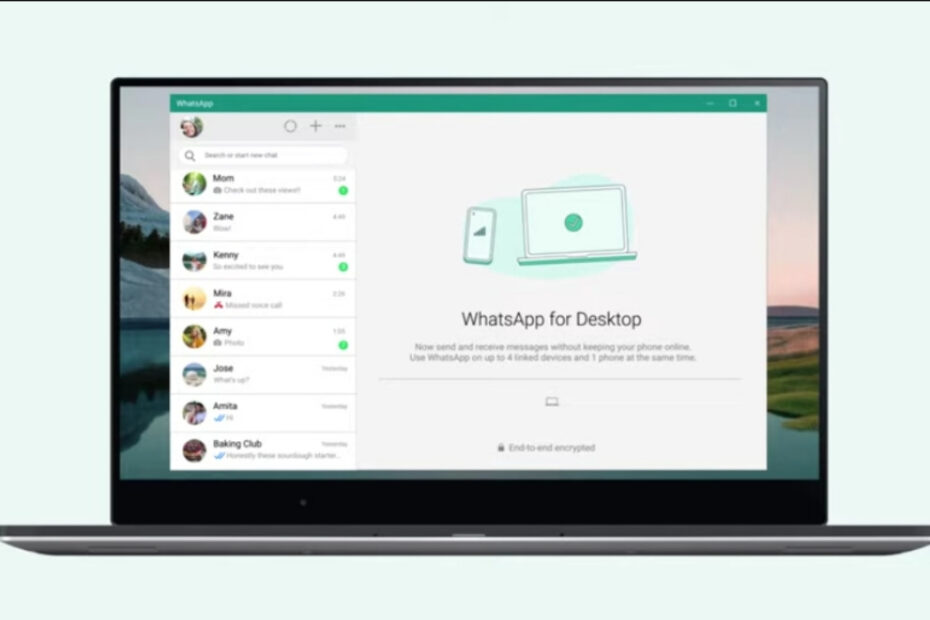 You can use the new WhatsApp desktop app for Windows without your phone