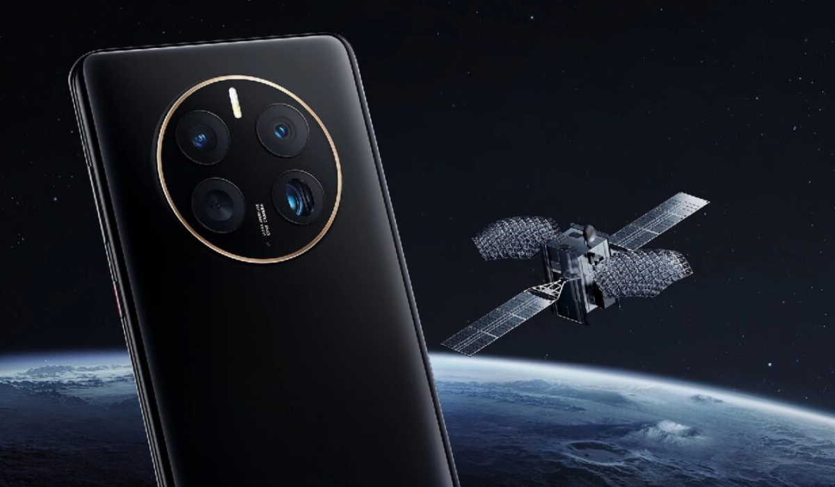 Huawei Mate 50 Pro with satellite messaging