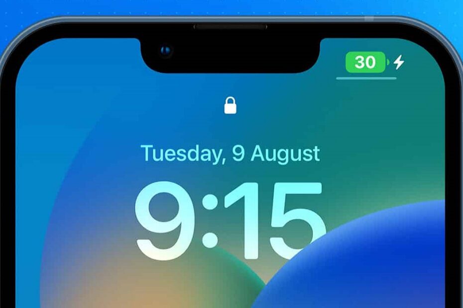 show battery percentage on iphone with ios 16