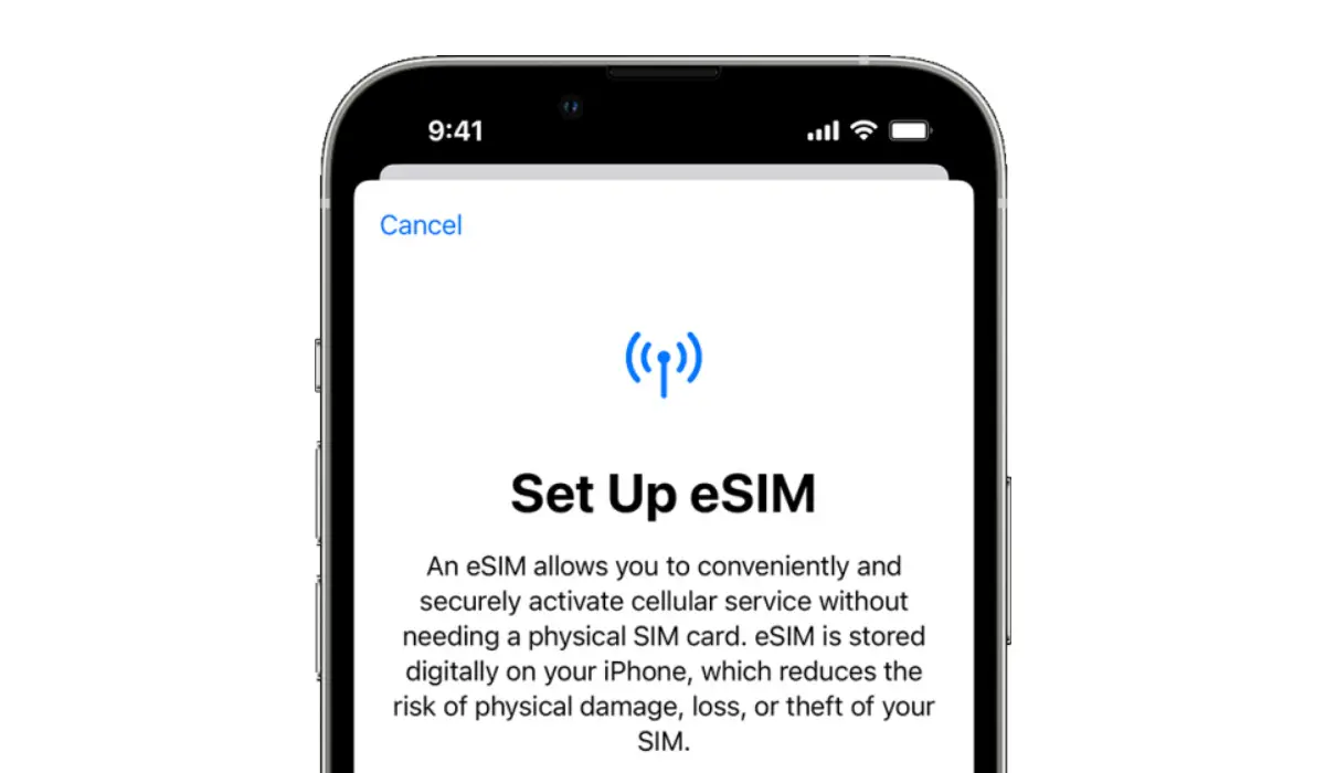 Activate eSIm on your iPhone