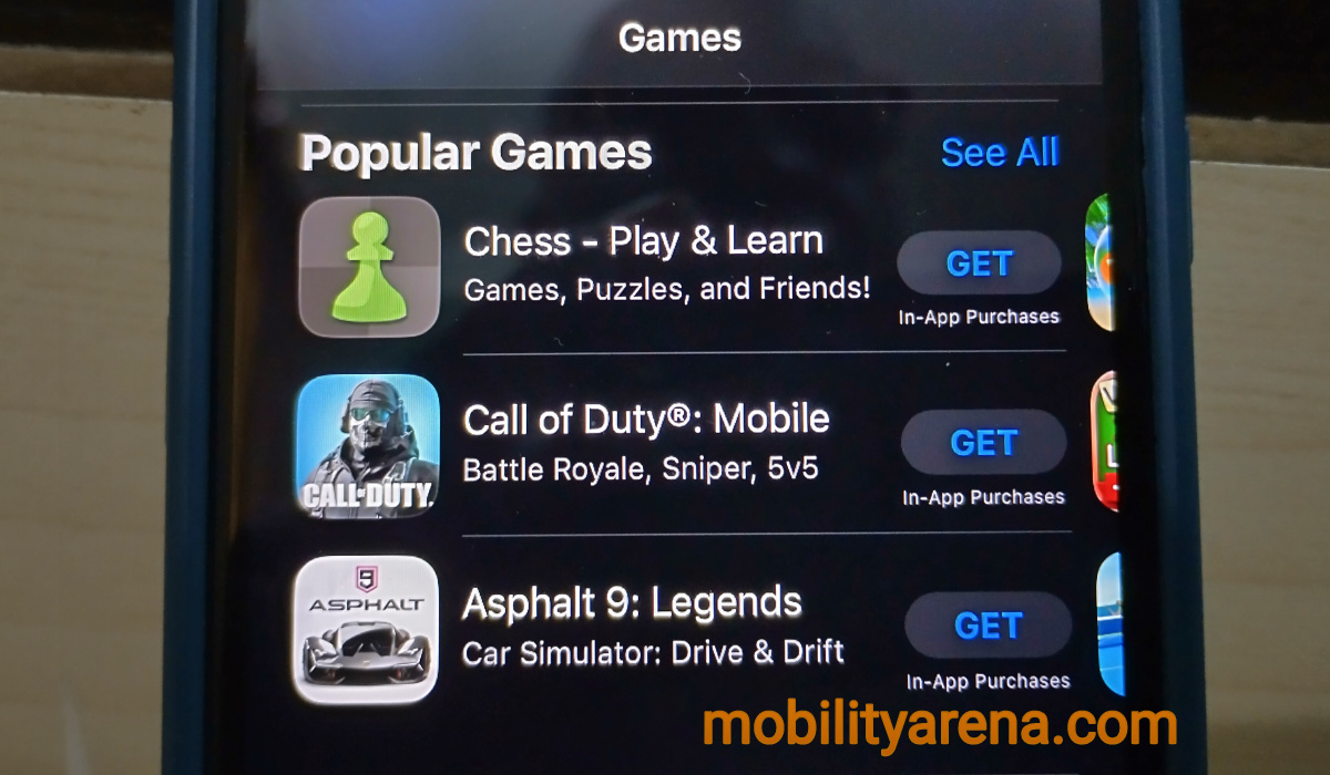 most popular fun games for iPhone users 