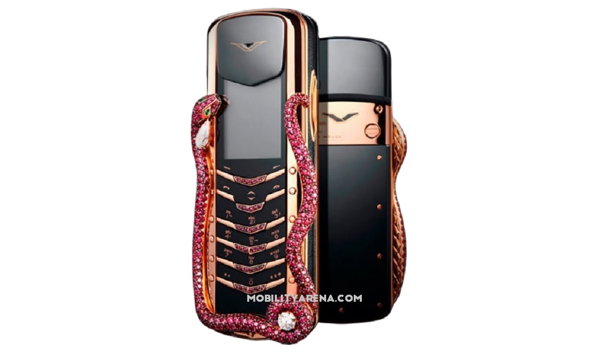 Vertu Signature Cobra is one of the most expensive phones in the world. 