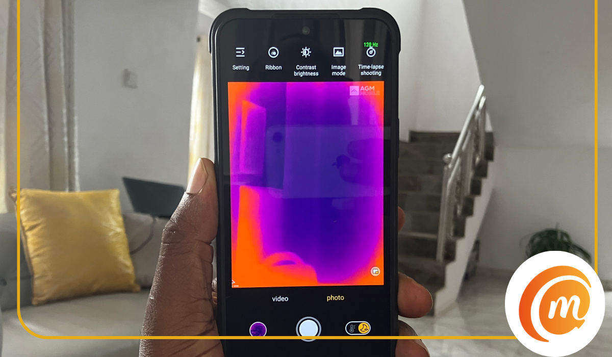 Thermal AGM camera app on G2 Guardian 
