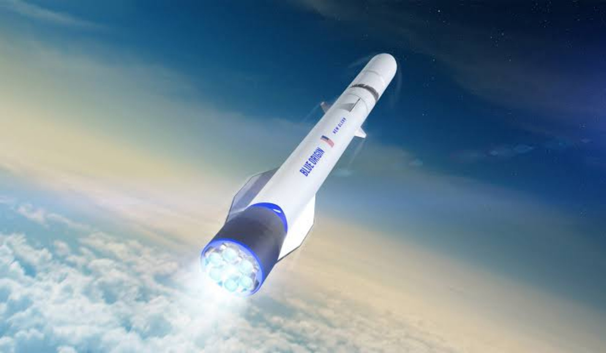 Blue Origin Shephard rocket 