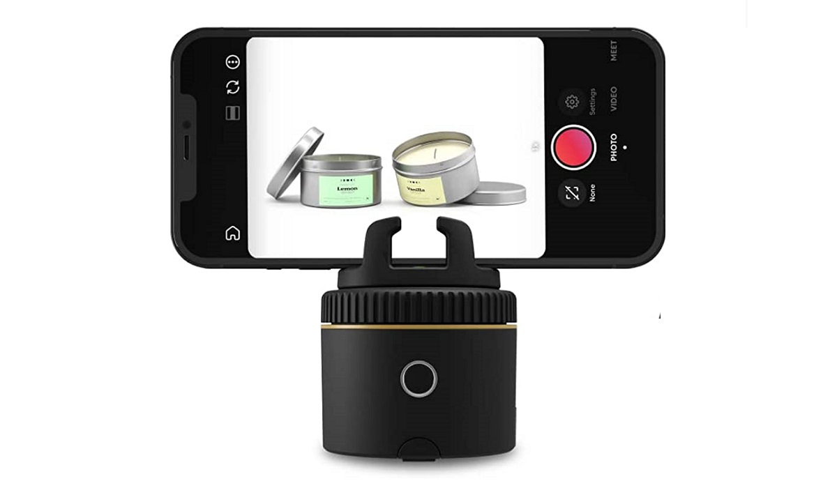 Pivo Pod Gold E-Commerce Edition - Auto Tracking Smartphone Holder & Tripod Mount 
