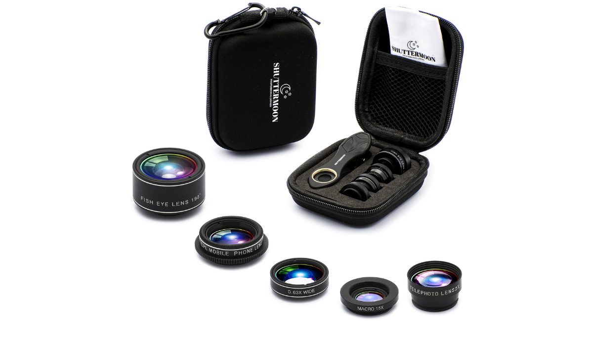 Want to up your smartphone photography game? Check out the Shuttermoon Camera Lens Kit