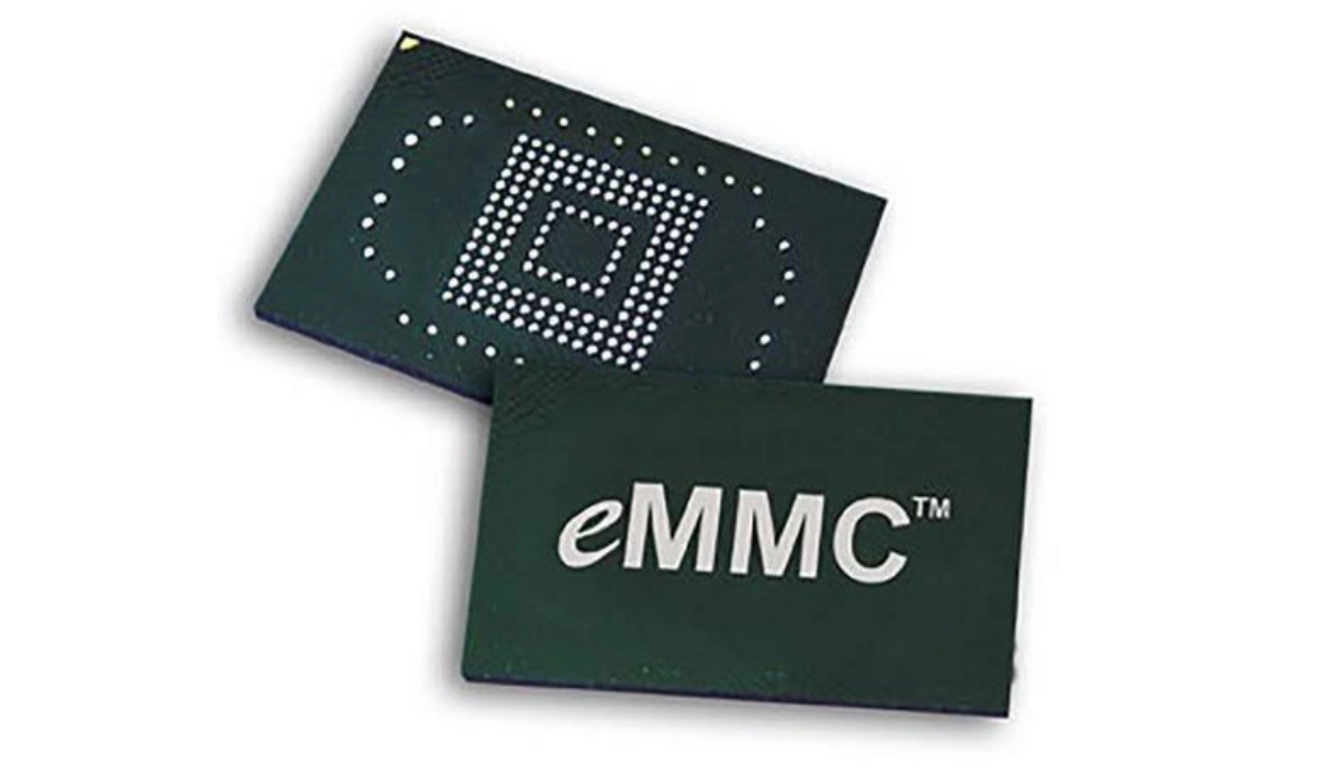 eMMC storage 