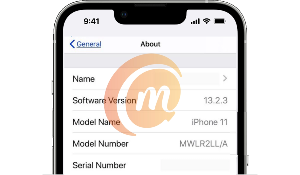 How to find an iPhone's model number 