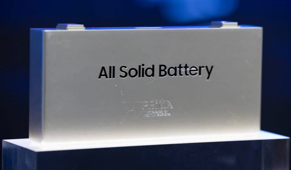 Samsung oxide solid-state battery