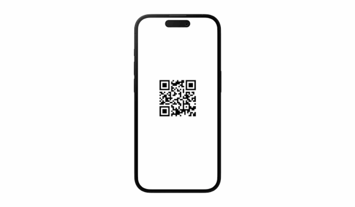 QR code ESIM installation to set up cellular service on your iPhone